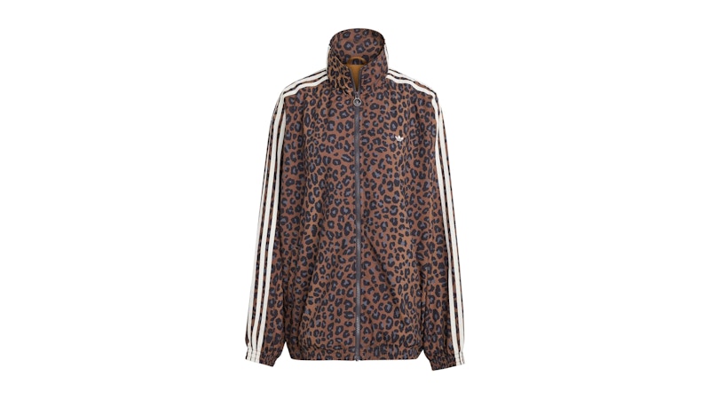 adidas Women’s Leopard Firebird Oversized Tracktop Multicolor