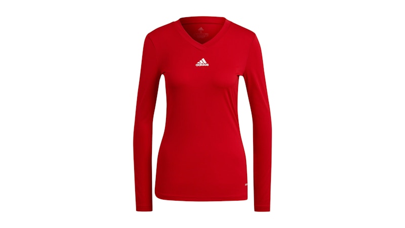 adidas Women’s Team Base Tee Team Power Rood