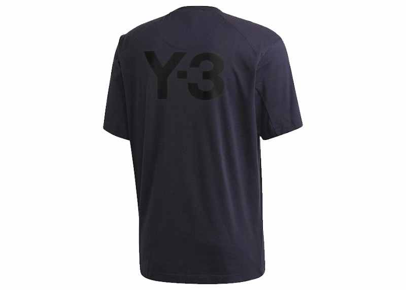 adidas Y-3 Classic Back Logo Tee /Legend Ink Blauw