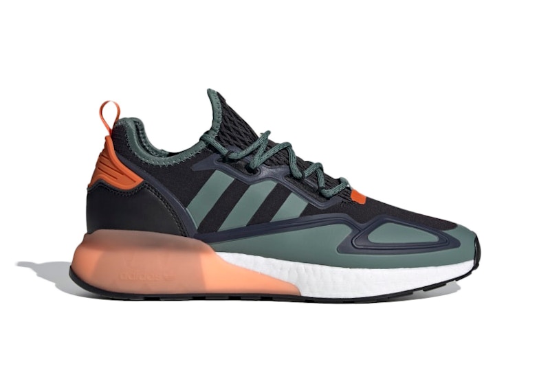 adidas ZX 2K Boost Tech Emerald Marineblauw