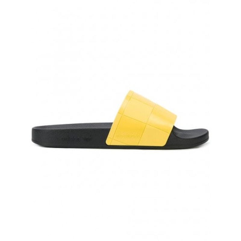 adidas Adilette Checkerboard Raf Simons Zwart