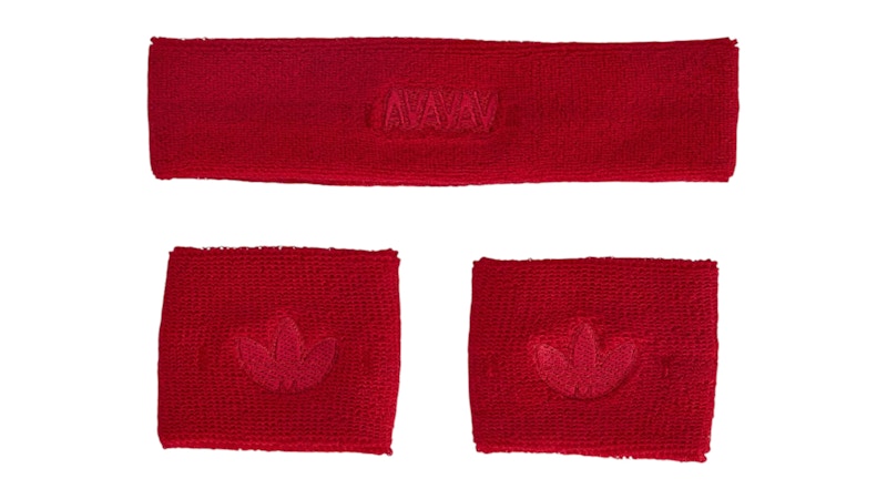 adidas x Avavav Sweatband Set Power Rood