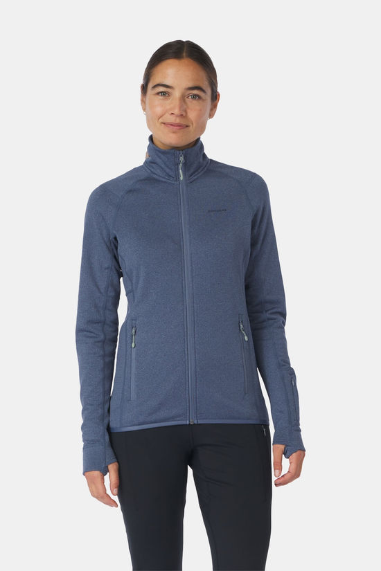 Ayacucho Mountain Midlayer II Fleecevest Dames Blauw