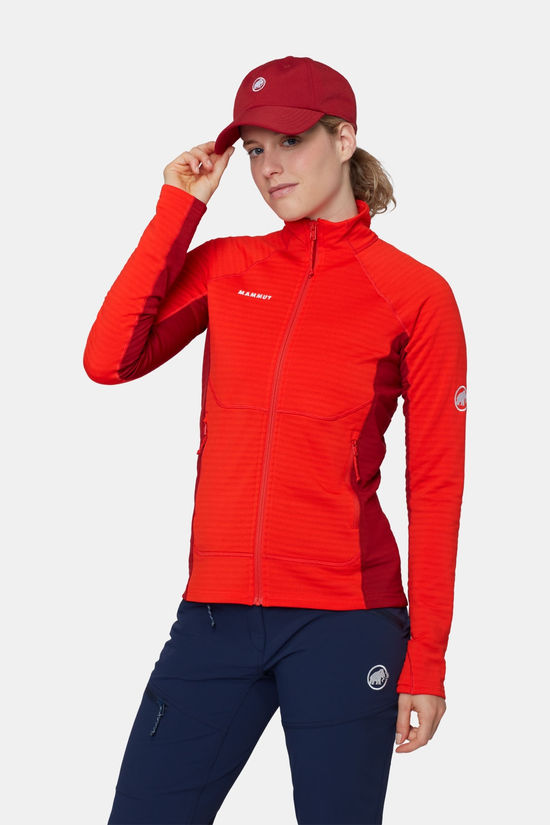 Mammut Taiss ML Fleecevest Dames Rood