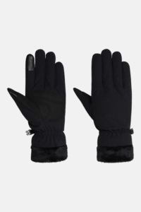 Jack Wolfskin Highloft Glove Women Handschoen Dames Zwart