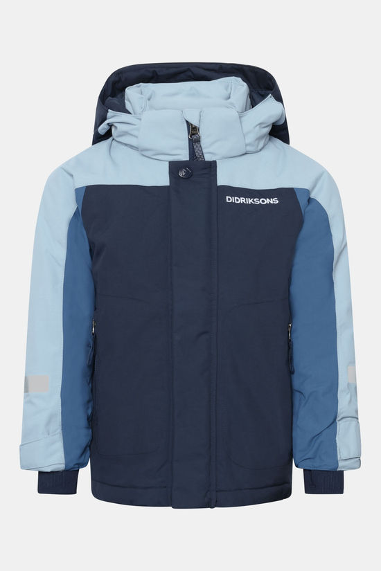 Didriksons Neptun Gevoerde Jas Junior Blauw
