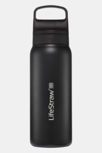 Lifestraw Go 2.0 Stainless Steel Filter Drinkfles 700ml Zwart