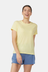Ayacucho Kyoto T-Shirt Dames Geel