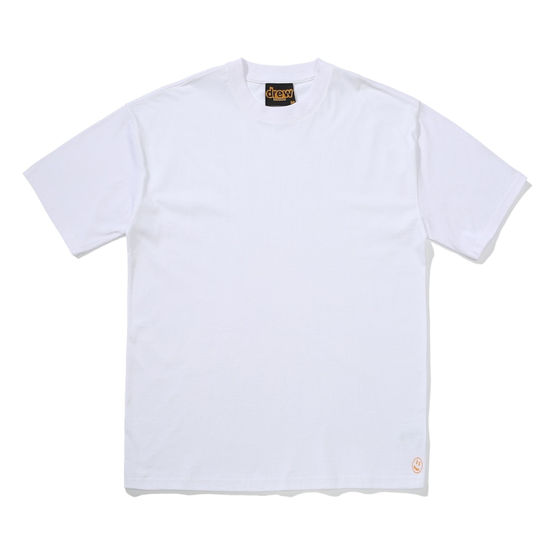 drew house basic tee Wit