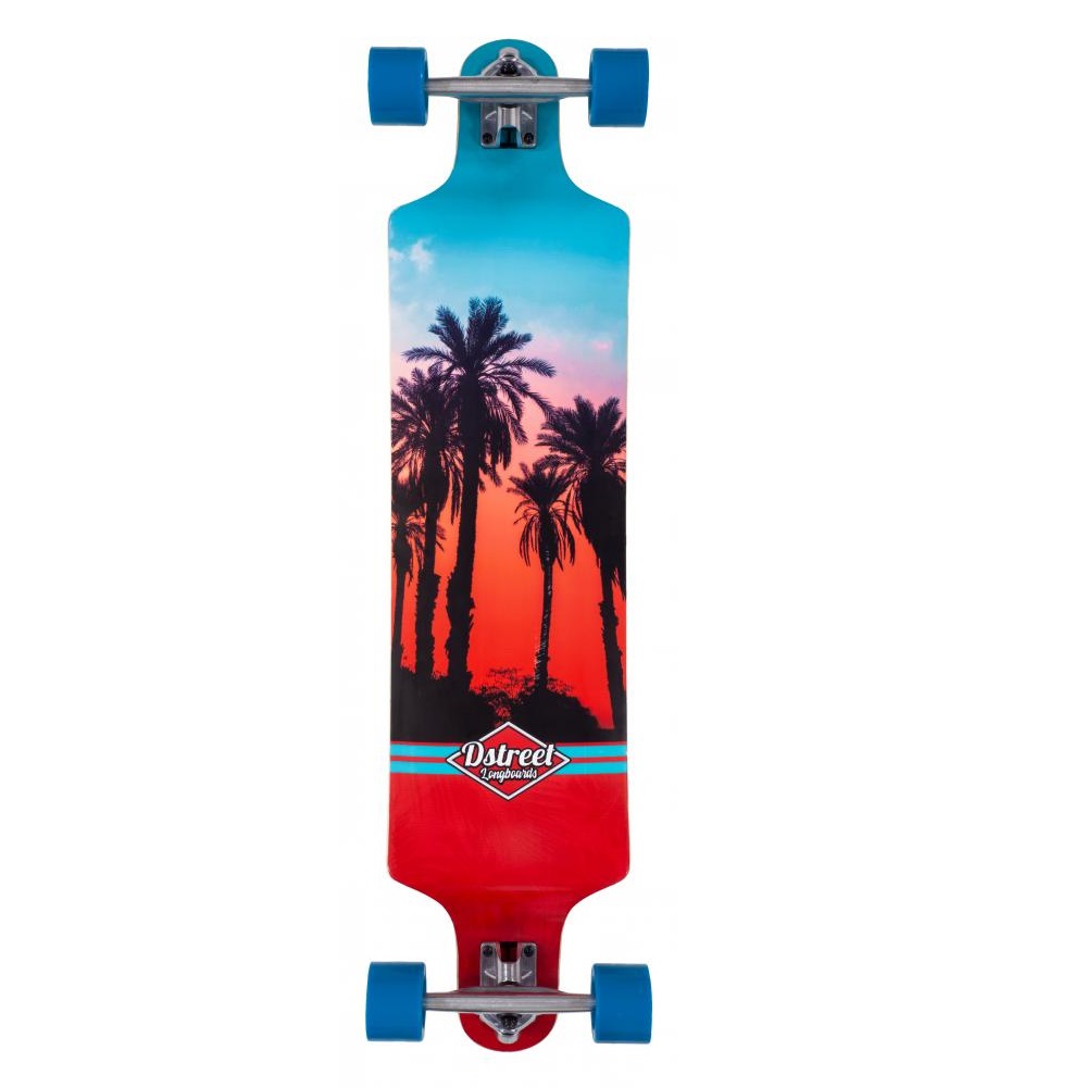 Dstreet – Hawaiian Drop Down – Longboard Complete