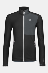 Ortovox Fleece Jacket Fleecevest Dames Zwart