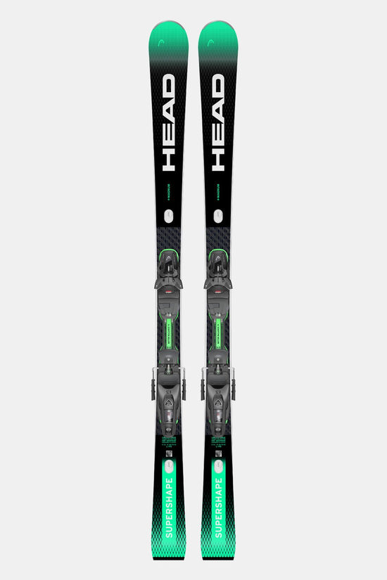 Head Supershape E-Magnum + Protector Pr11 Ski Zwart