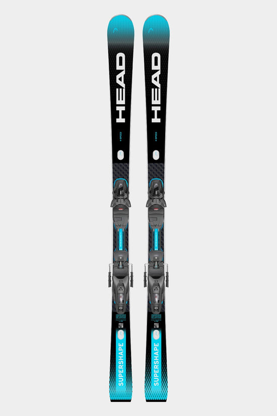 Head Supershape E-Speed + Protector Pr11 Ski Zwart