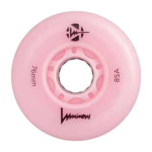 Luminous – 76mm LED 4-pack – Skate Wielen – Flamingo