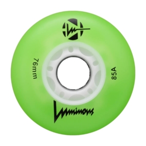 Luminous – 76mm LED 4-pack – Skate Wielen – Groen