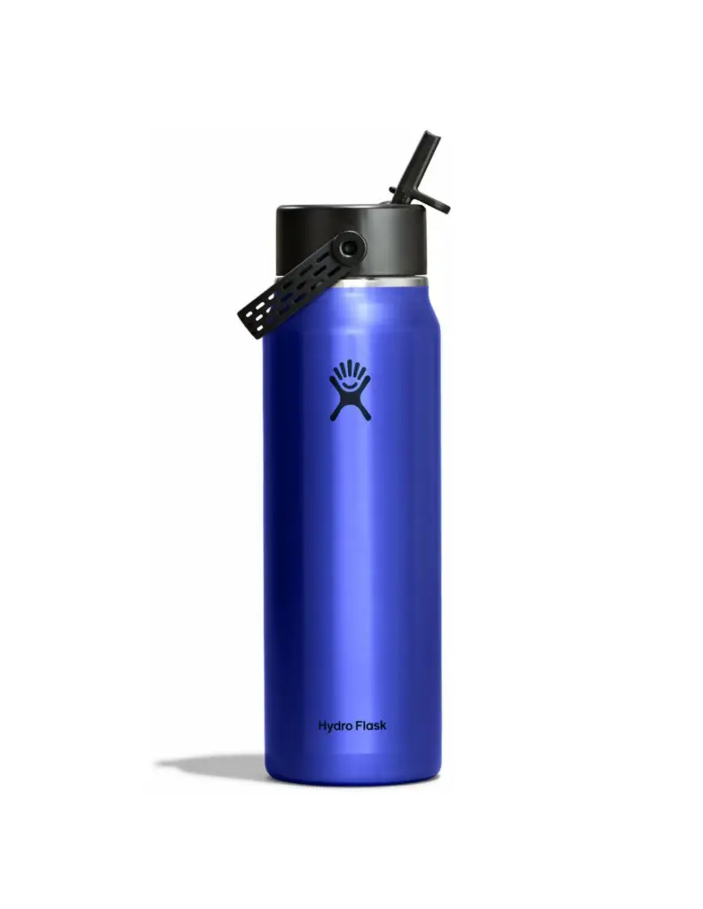 Hydro Flask Lightweight Wide Flex Straw Cap Drinkfles 32oz Blauw