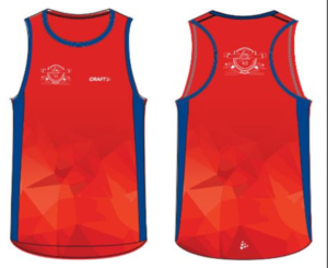 Craft – HAC&apos 63 Competite/wedstrijd Singlet Senior HAC&apos 63 Rood