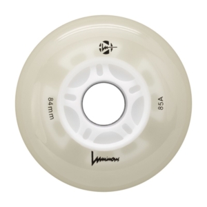 Luminous – 84mm LED 4-pack – Skate Wielen – Glow Wit