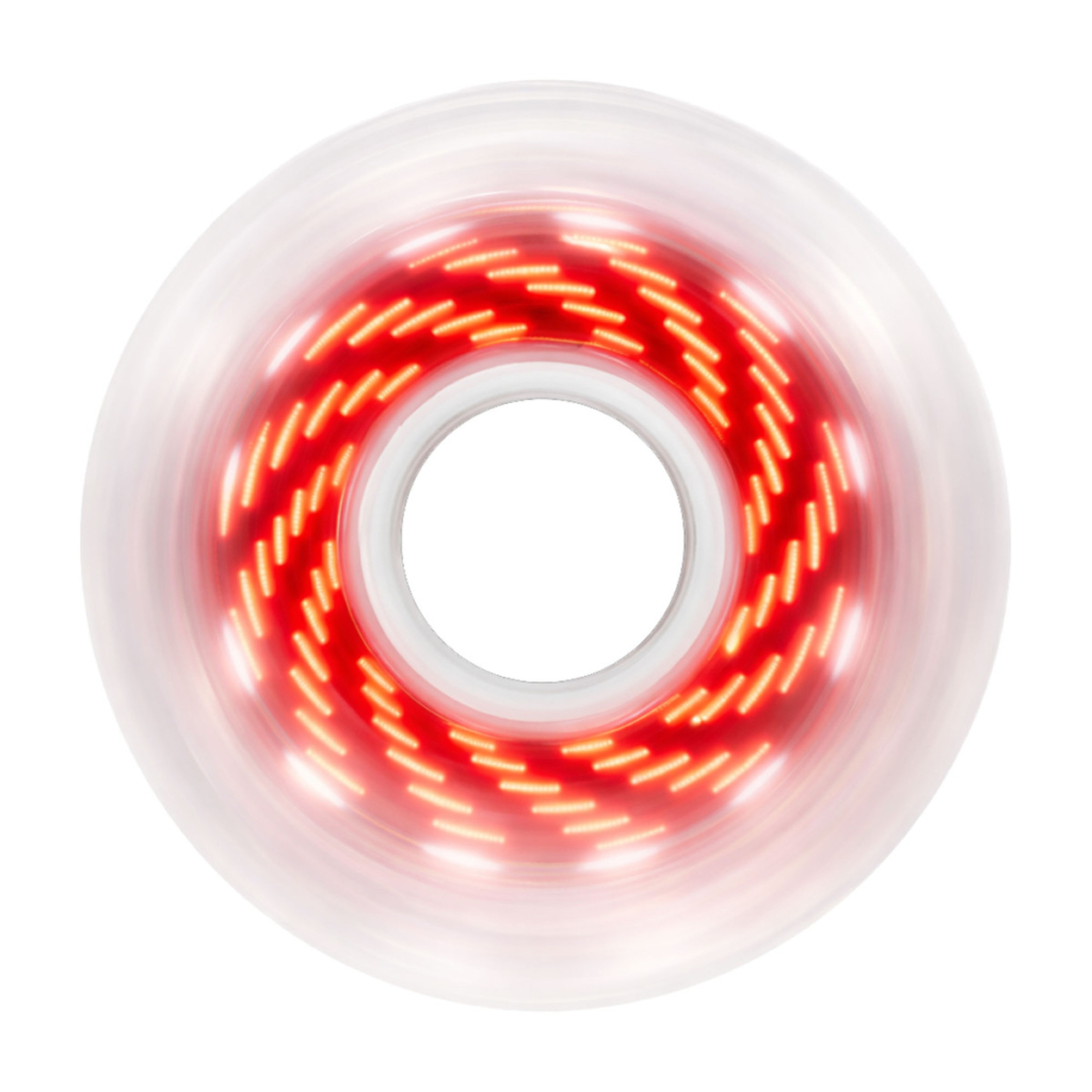 Luminous – 80mm LED Pixel 4-pack – Skate Wielen – Rood