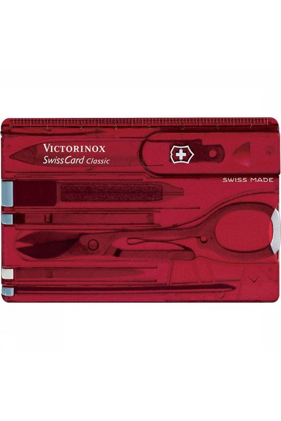 Victorinox Swiss Card Multitool Rood