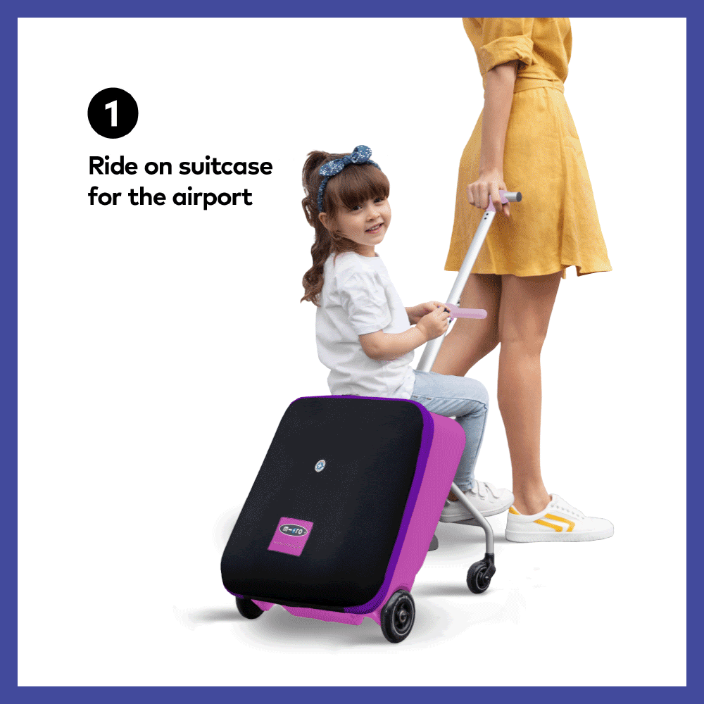 Micro – Eazy Luggage – Rolkoffer – Ocean Glow Blauw