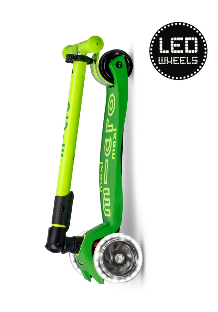 Micro – Maxi deluxe Foldable Neon – Step Complete Groen