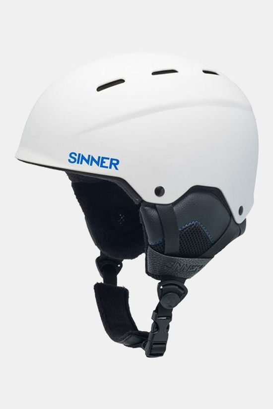 Sinner Typhoon Matte Skihelm Wit
