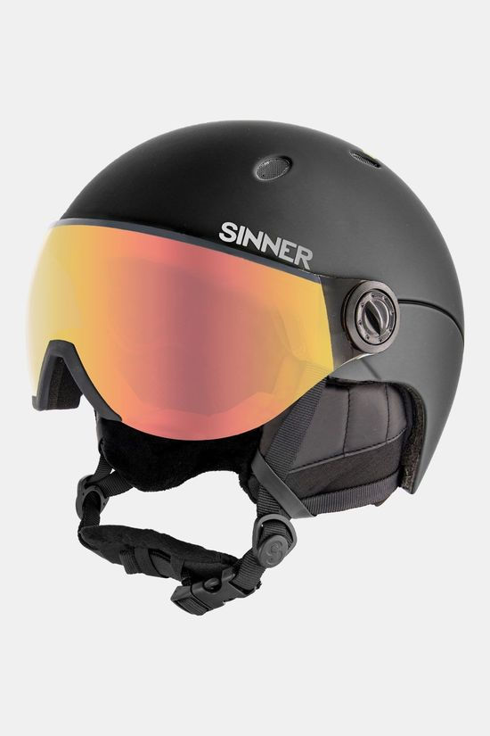 Sinner Titan Visor Skihelm met Vizier Zwart