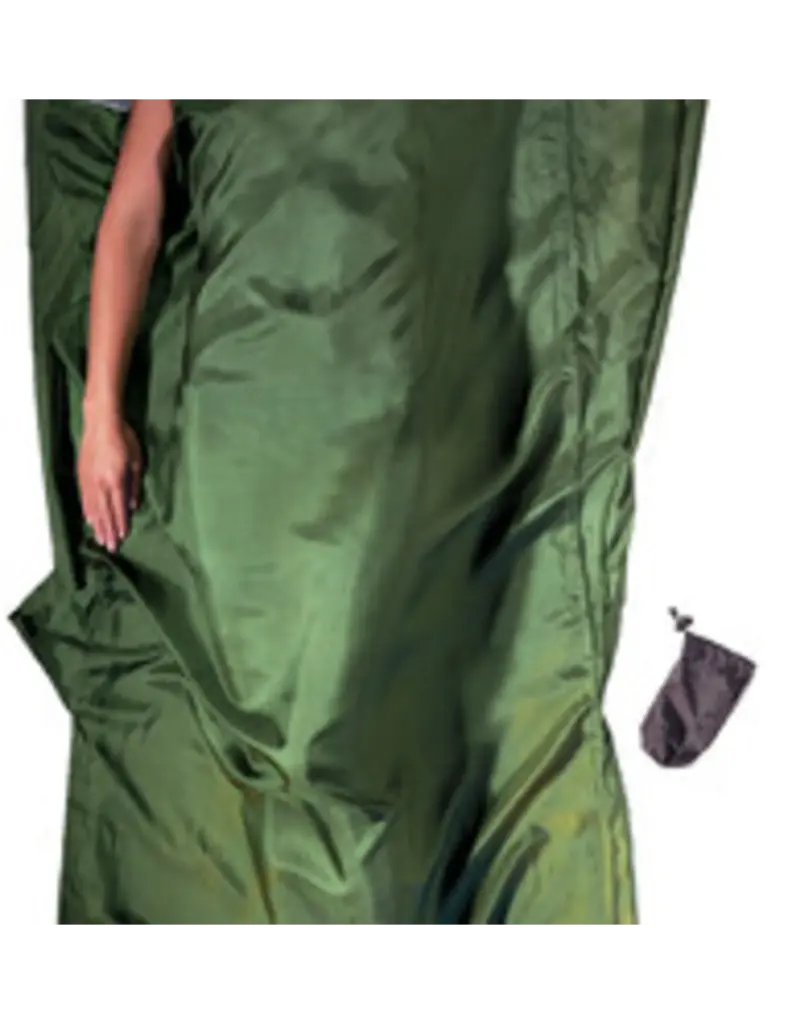 Travelsheet 100% Silk Groen