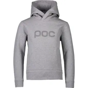 Poc Logo Hoodie Grijs