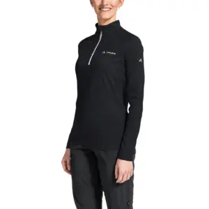 Vaude Larice Lighii T-shirt Met Lange Mouwen Zwart