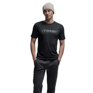 Atomic Alps T-shirt Met Korte Mouwen Zwart