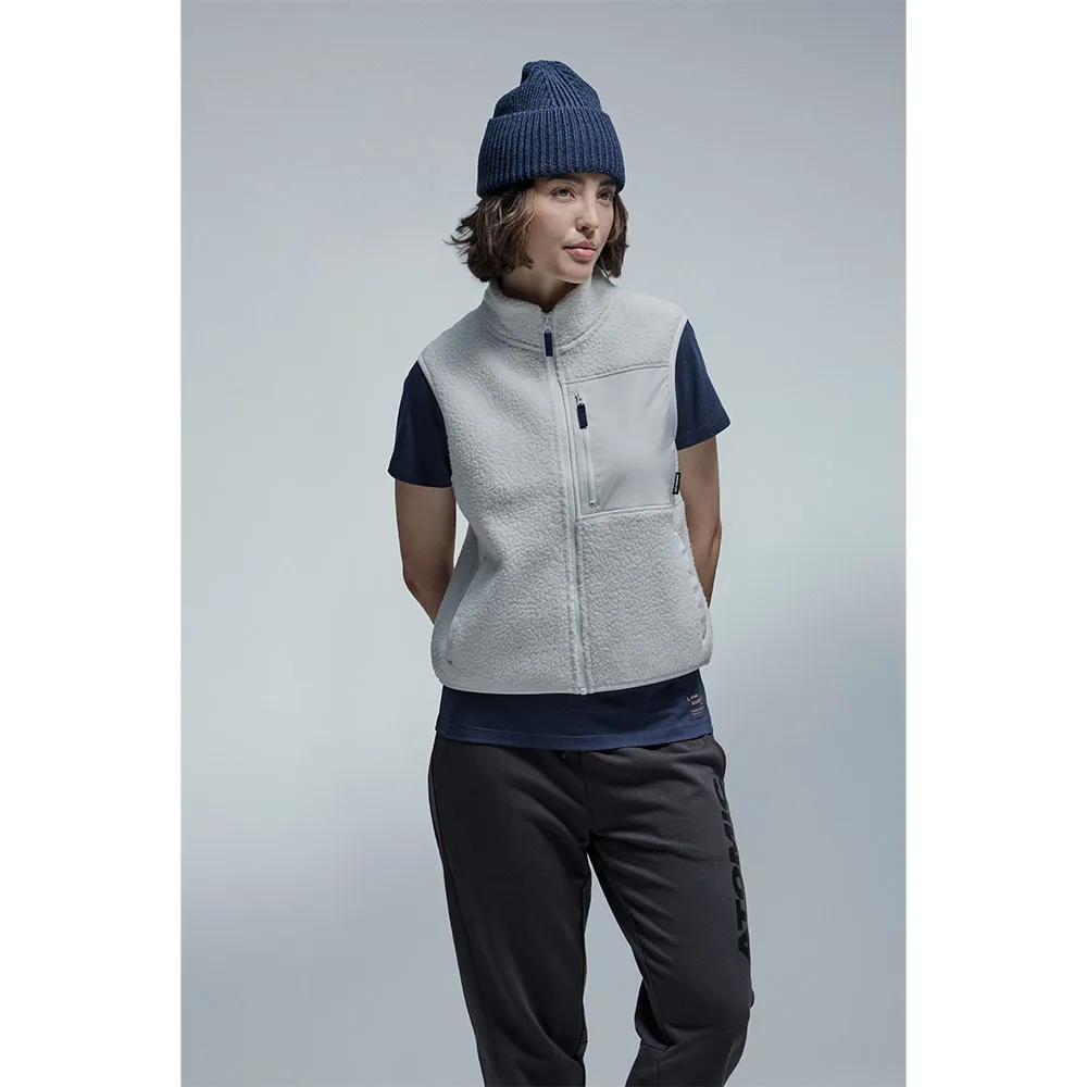 Atomic Fleece Vest Blauw