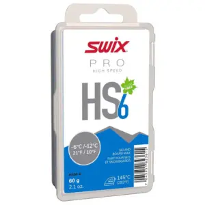 Swix Hs6 -6ºc/-12ºc 60 G Was Blauw