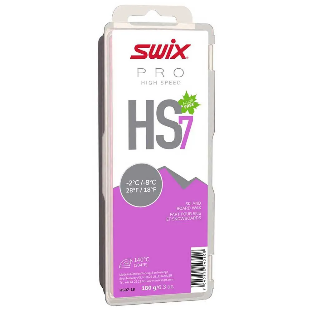 Swix Hs7 -2ºc/-8ºc 180 G Was Paars