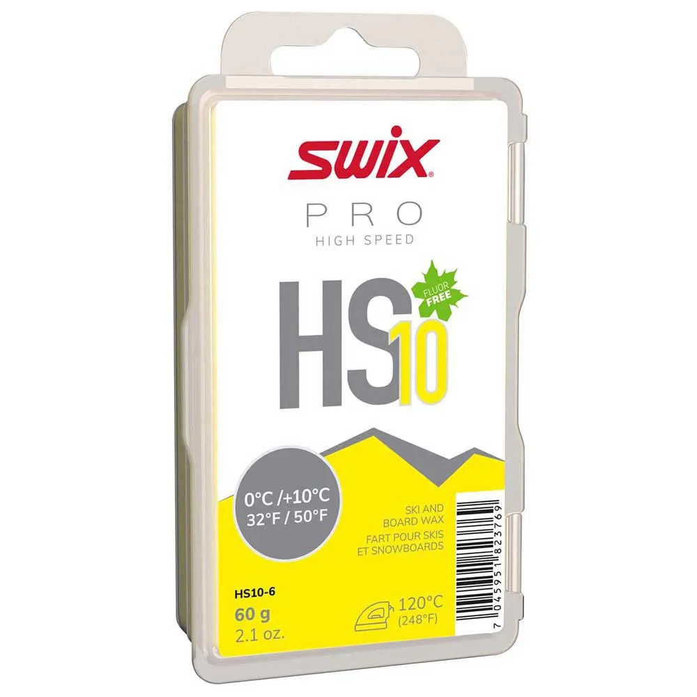 Swix Hs10 0ºc/+10ºc 60 G Was Geel
