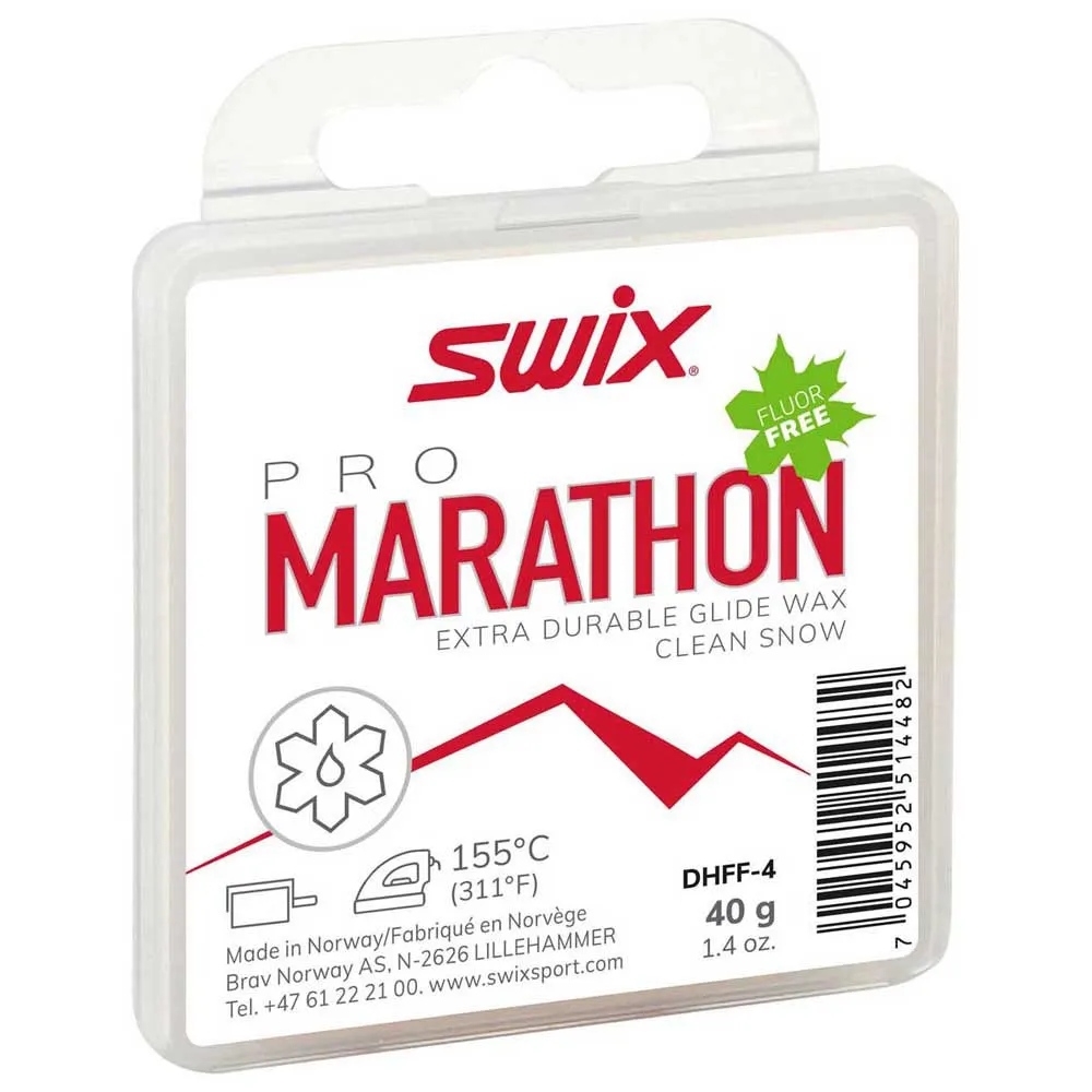 Swix Pure Marathon Fluor Free 40 G Was Wit