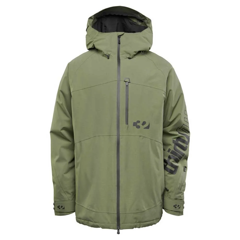 Thirtytwo Lashed Insulated Jas Olijf