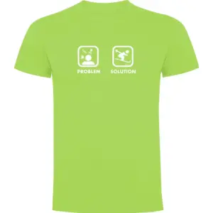 Kruskis Problem Solution Ski T-shirt Met Korte Mouwen Groen