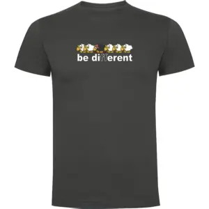 Kruskis Be Different Ski T-shirt Met Korte Mouwen Grijs