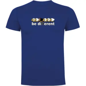 Kruskis Be Different Ski T-shirt Met Korte Mouwen Blauw