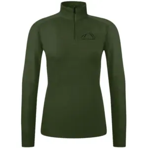 Tsunami Olympic Half Rits Lange Mouw T-shirt Creme