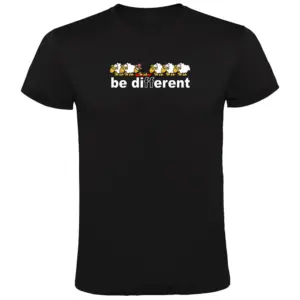 Kruskis Be Different Snowboarding T-shirt Met Korte Mouwen Zwart