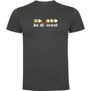 Kruskis Be Different Snowboarding T-shirt Met Korte Mouwen Grijs