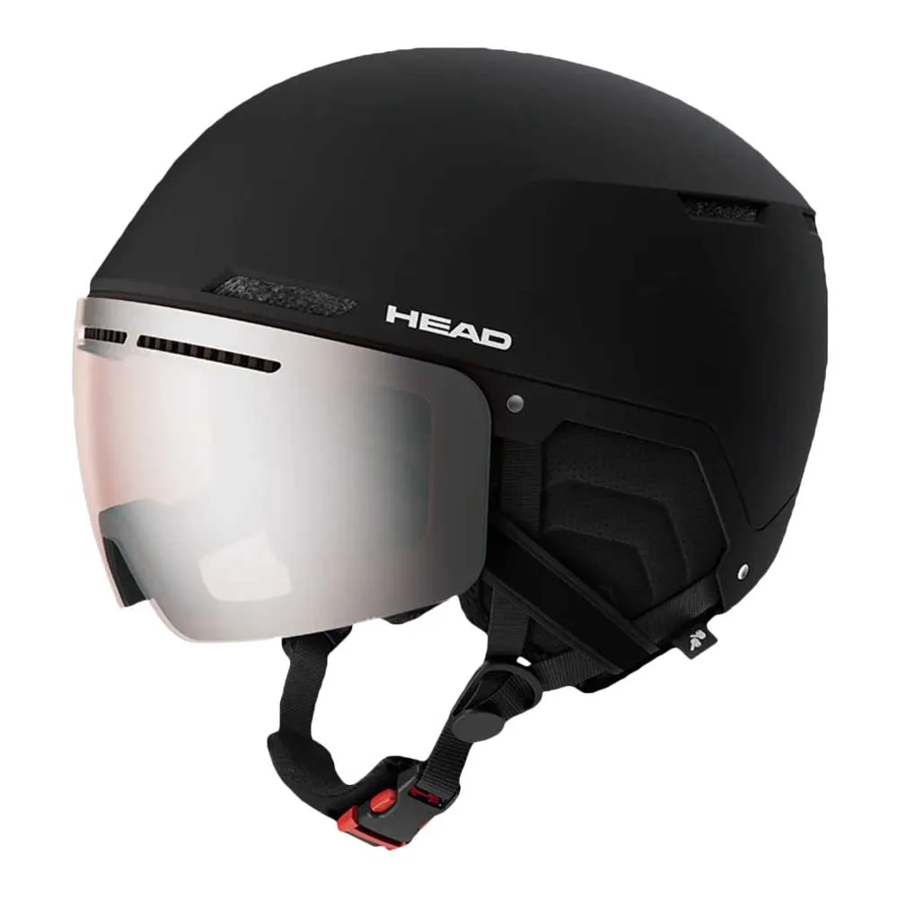 Head Cinema Helm Met Vizier Zilver