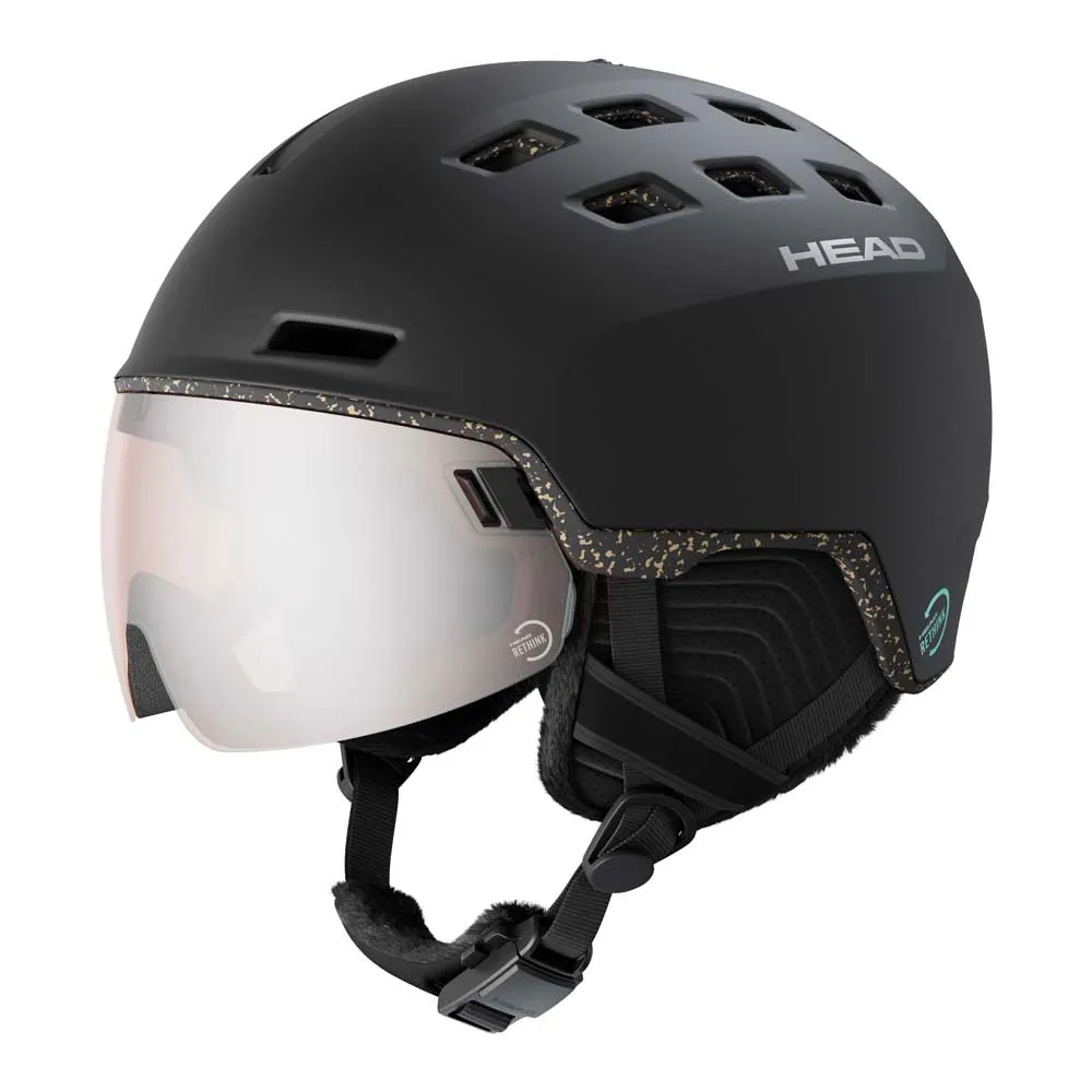 Head Radar Rethink Helm Met Vizier Zwart