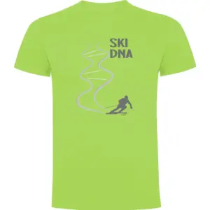 Kruskis Ski Dna T-shirt Met Korte Mouwen Groen