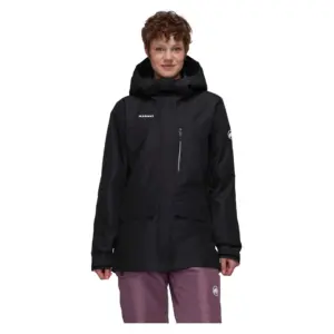 Mammut Fall Line Hardshell Thermo Jas Zwart