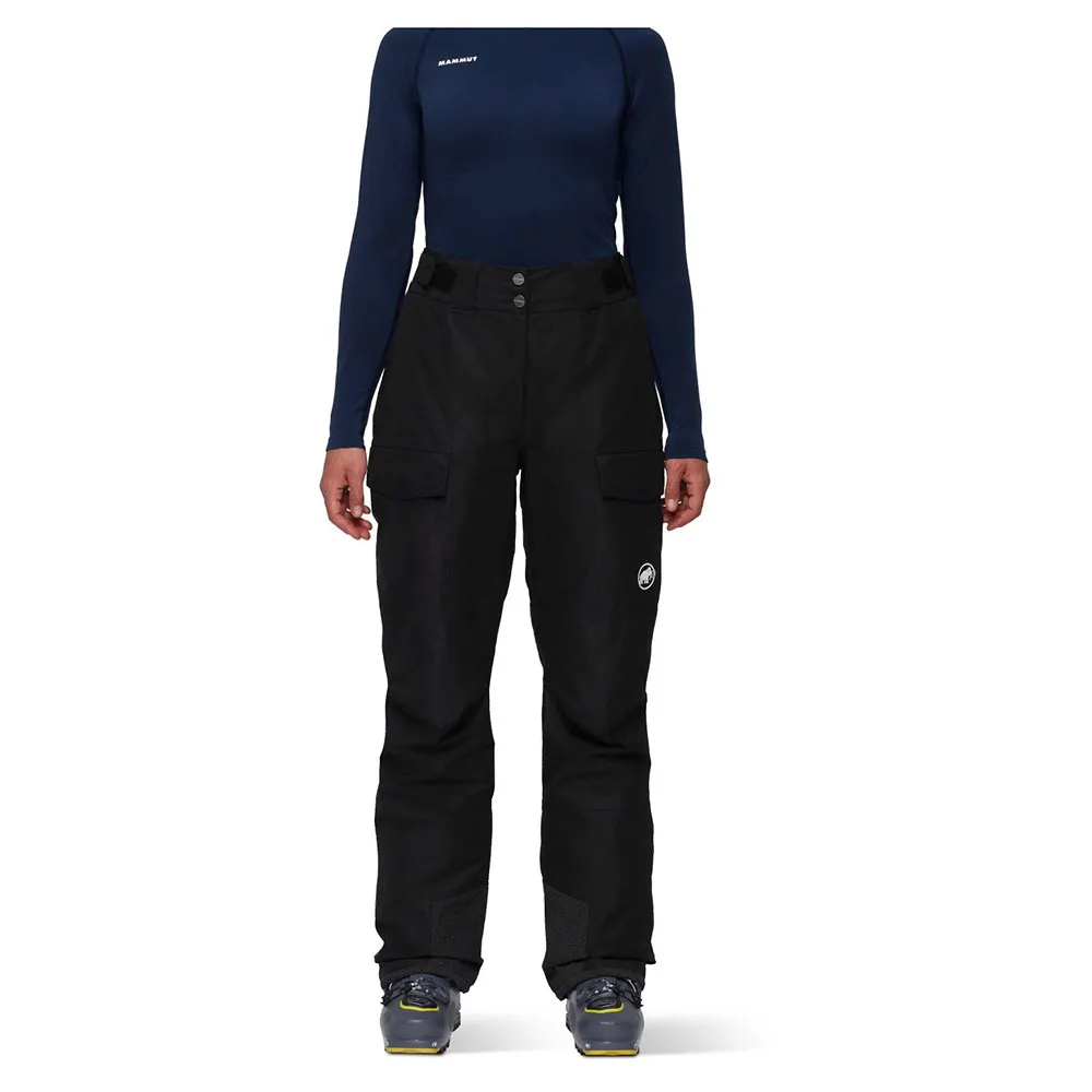 Mammut Fall Line Hardshell Thermo Broek Zwart