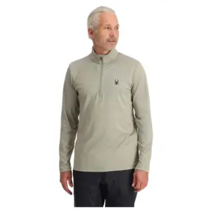 Spyder Prospect Sweatshirt Met Halve Rits Concrete